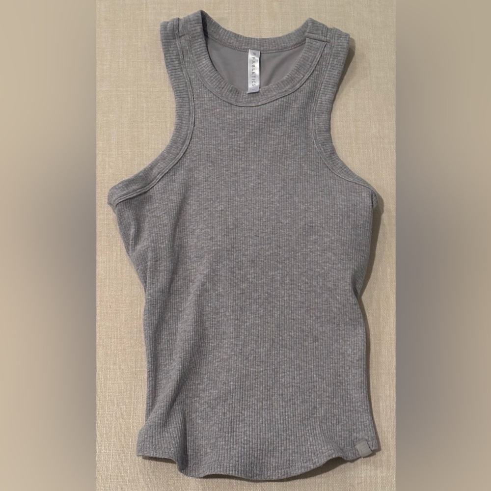 Fabletics High Neck Ribbed Tank M - Picture 2 of 7
